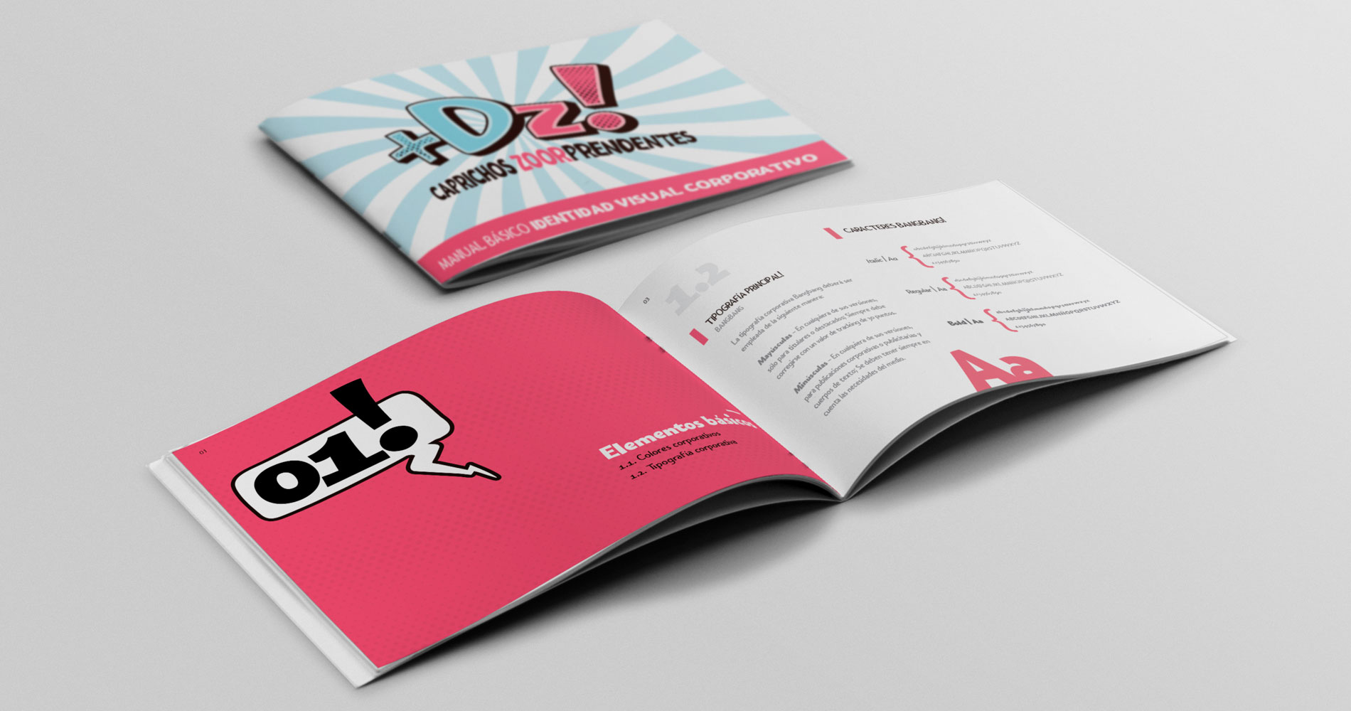 Identidad visual corporativa +DZ | branding