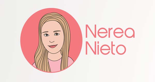 Creación de marca, logotipo para la escritora Nerea Nieto . Realizadas por las 12 en Punto