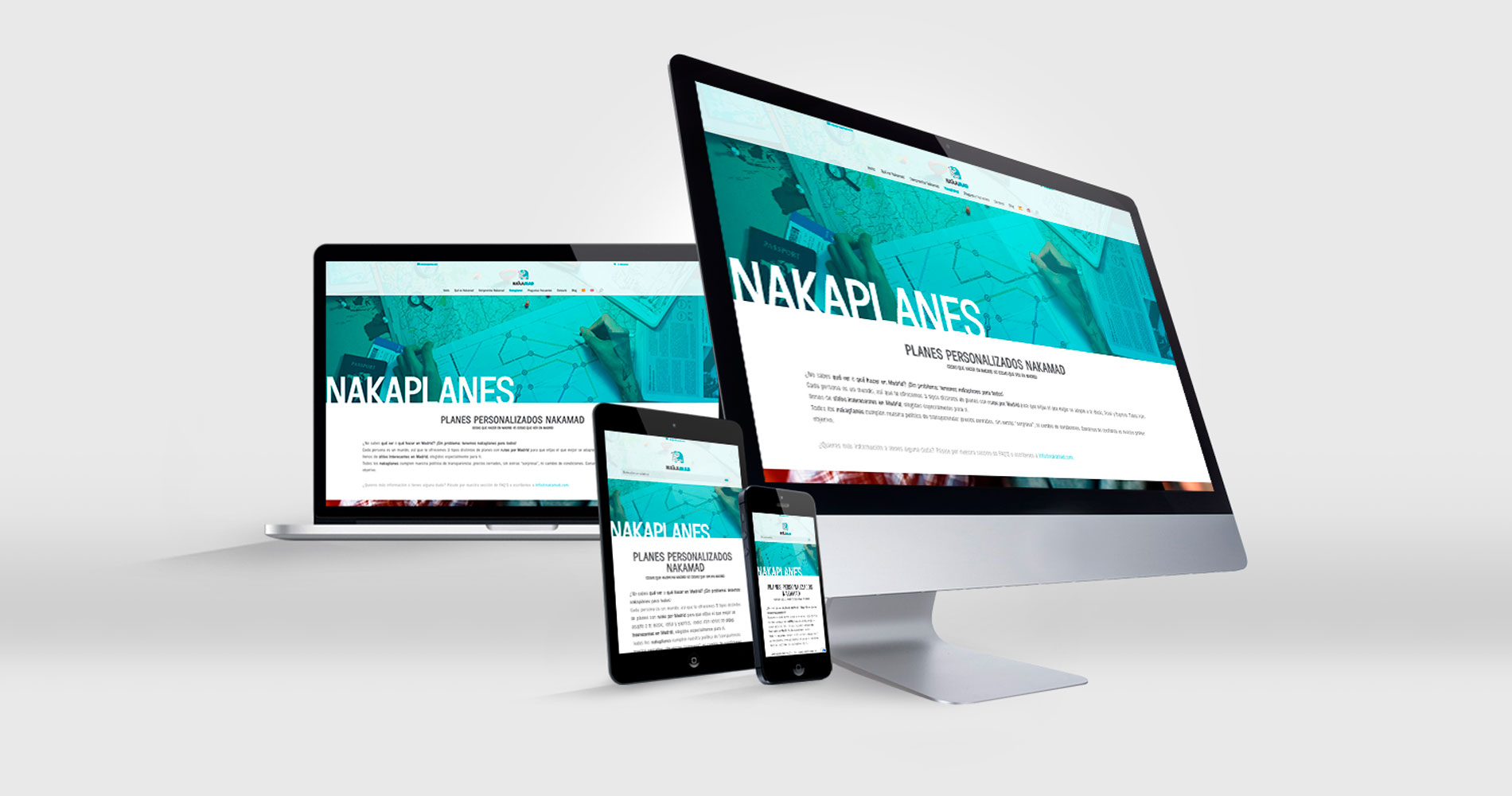 diseño web responsive: Nakamad