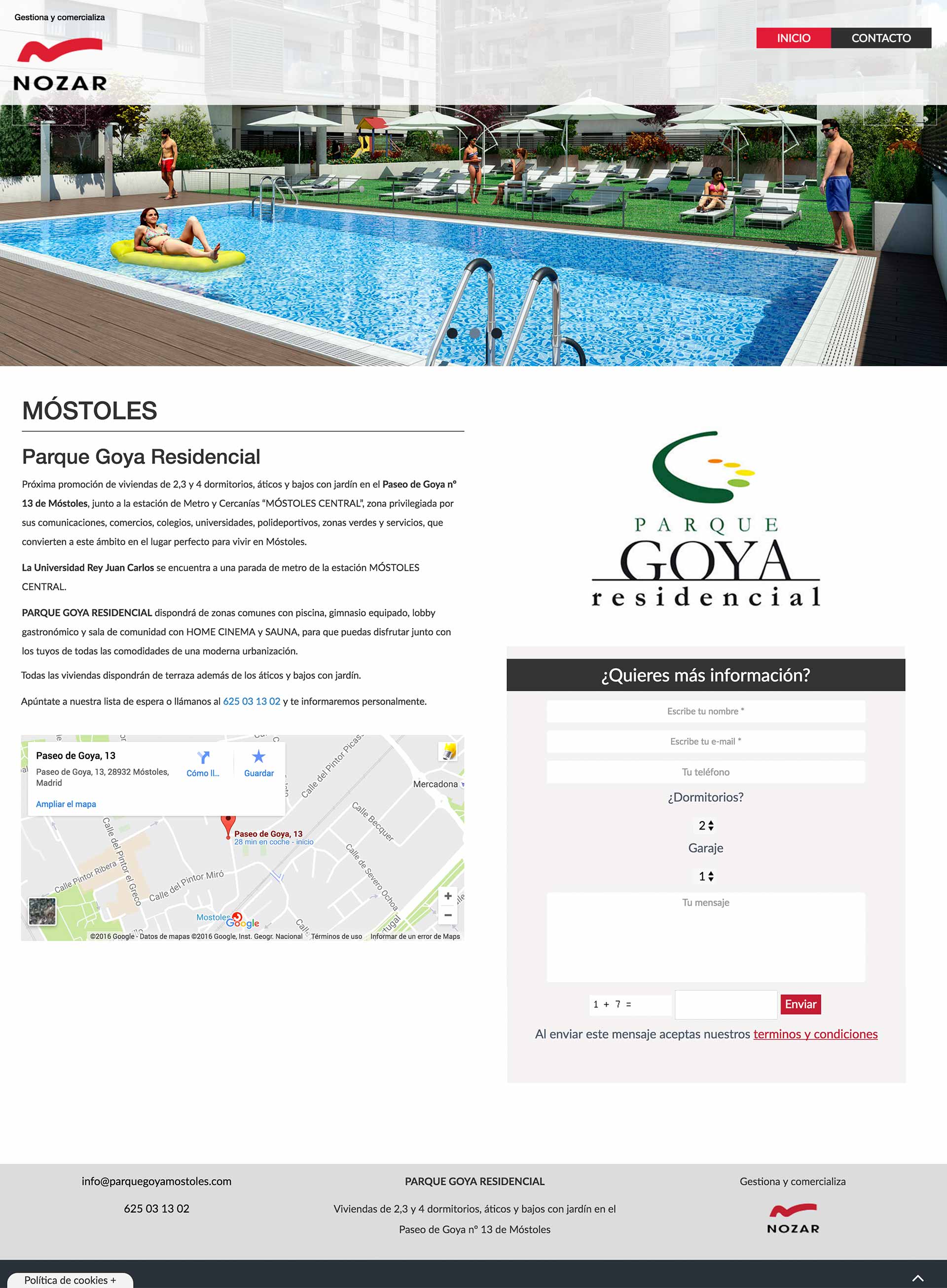 Landing page para inmobiliaria