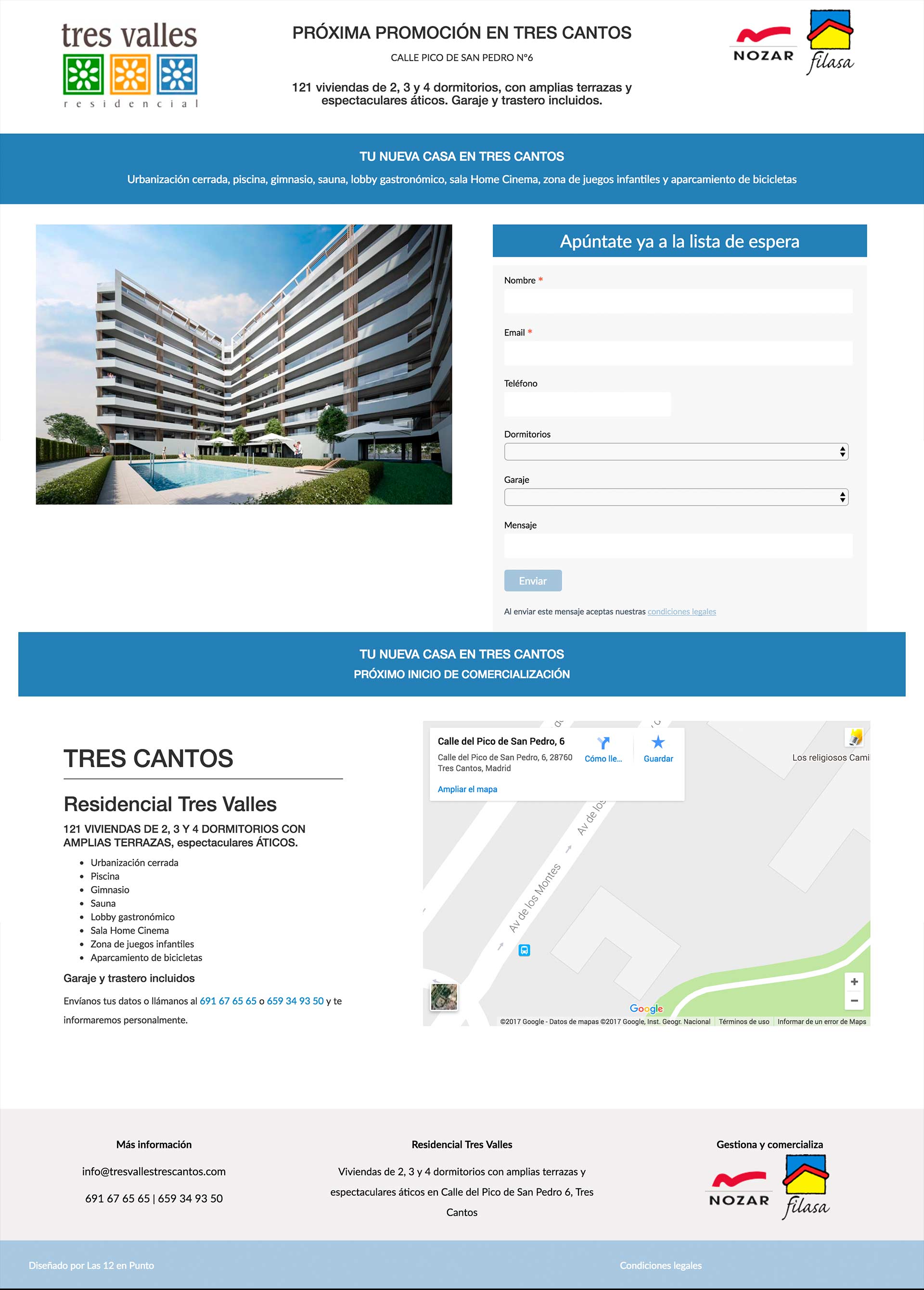 Landing page para inmobiliaria