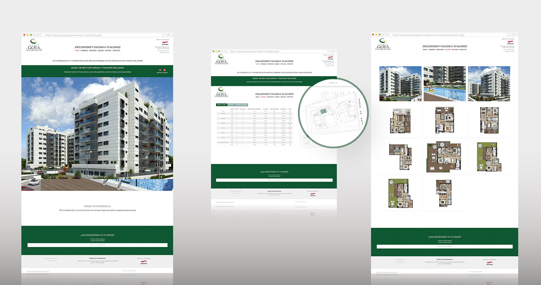 Web para inmobiliaria