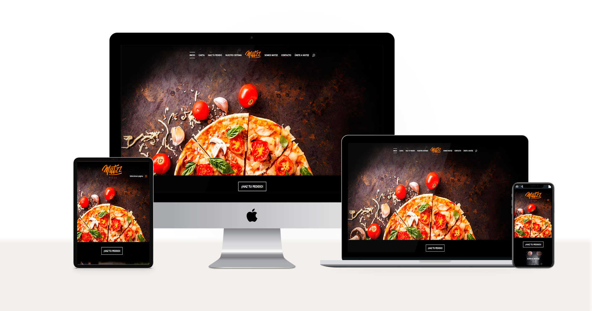 diseño web responsive para restaurantes